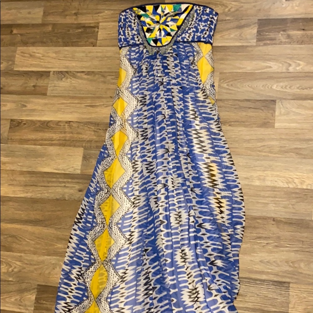 Anthropologie maxi dress